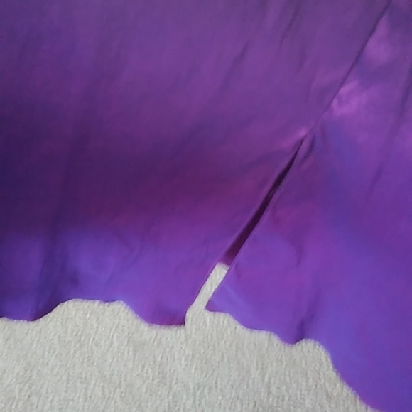 Cache Prom Dress Purple Size 6 - Picture 4 of 6